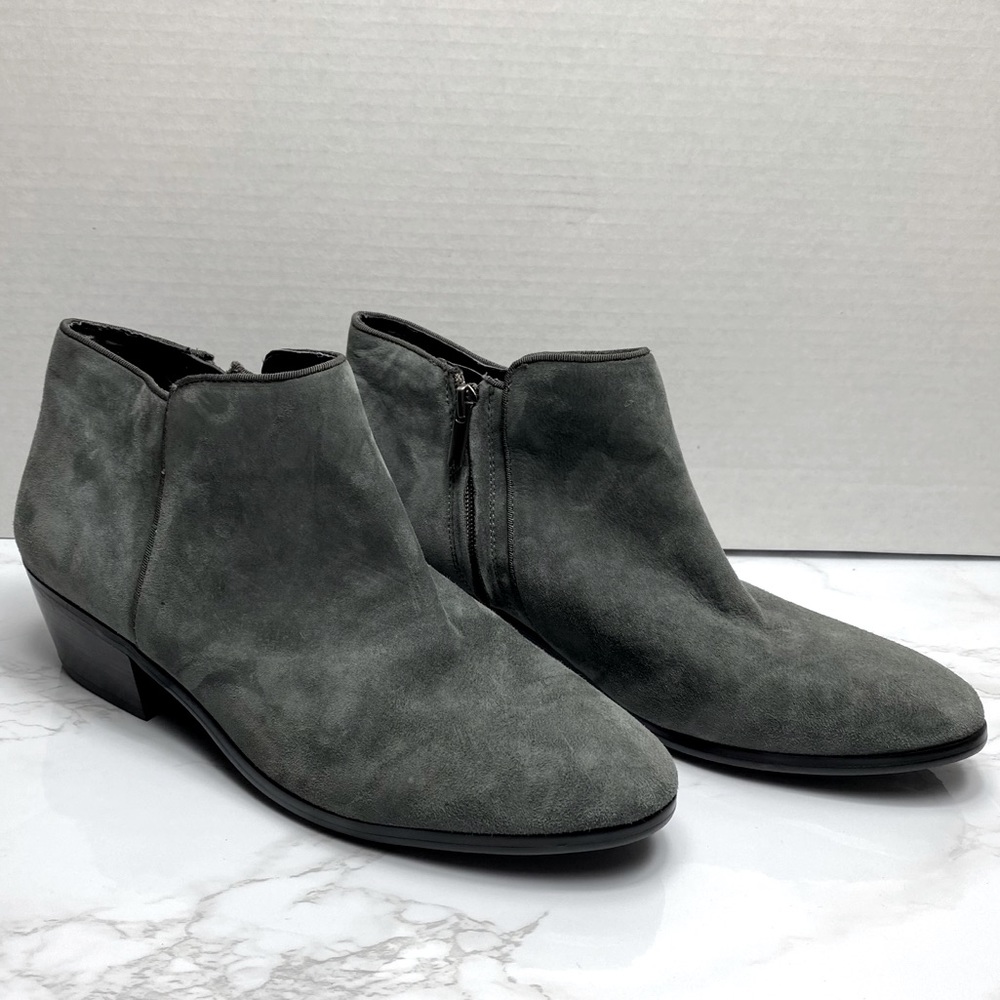 NEW Sam Edelman Petty Suede Ankle Boot Grey